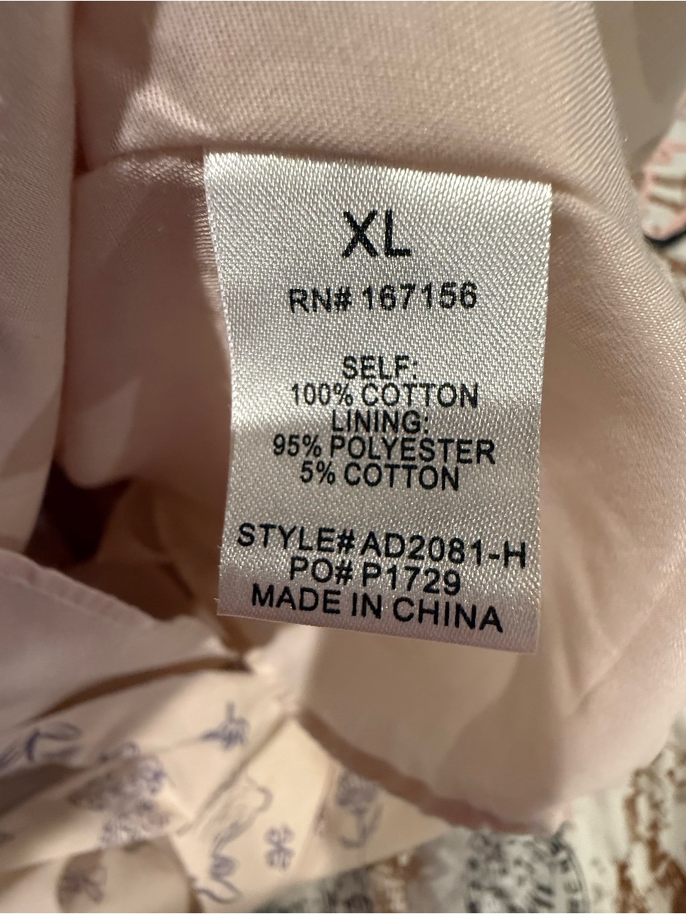 Beautiful Light Cream Floral Midi Dress with Front Tie Detail - Picture 10 of 10